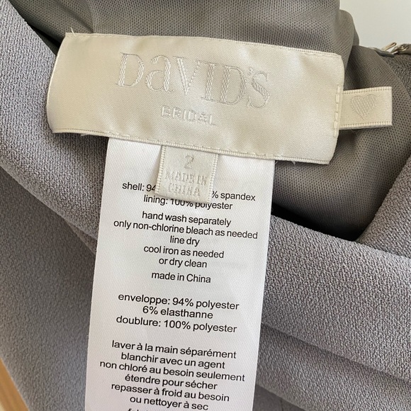 NEW David’s Bridal Dress - Picture 4 of 5